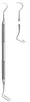 Diagnostic dental explorer double-ended