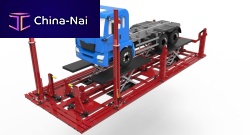 Heavy truck car repair bench POWER TRUCK REVOLUTIONwith liftwith pulling arm20 ton