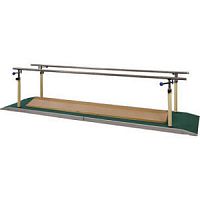 Height-adjustable rehabilitation parallel bars