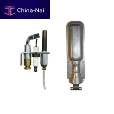 Nozzle mix burner gasdirect firedfor heating