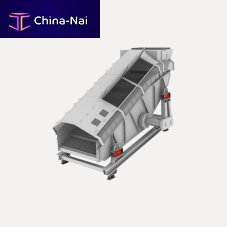 Recycling screener for biological waste treatmentfor bulk materialsinclined