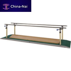 Height-adjustable rehabilitation parallel bars