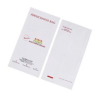 Aircraft sickness bag Africa world airlinespaper