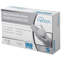 Latex gloves examinationbox of 100