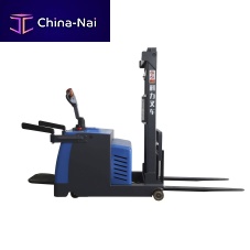 Counterbalanced forklift KLA12Jelectricstand-onpallet