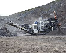Jaw crusher LJ-130mobileprimary