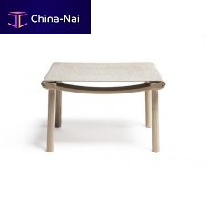 Contemporary footrest DECEMBERwooden