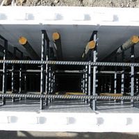 Polystyrene formwork block STRAIGHT BLOCKfor wallinsulating