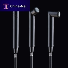 Cylindrical hand shower B00950chromed metalcontemporarycolorless