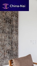 Bathroom panel MOROCCANwallwoodteak