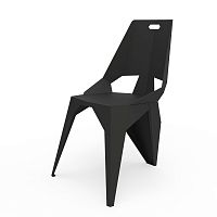 Contemporary chair PLEXUSoutdoorindoorsteel