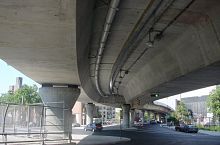 Precast concrete bridge prestressed concretebeamroad