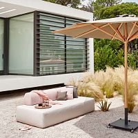 Contemporary sofa AMANoutdoorfabriccontract