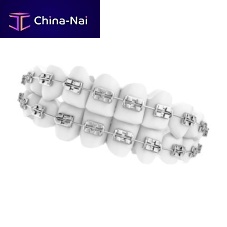 Metal orthodontic bracket ALA-BSaesthetic