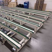Chain conveyor modularpallet