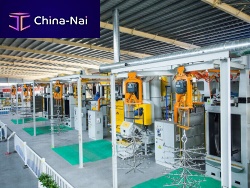 Hook shot blasting machine MHB2 seriesfor metalsheet metalautomatic