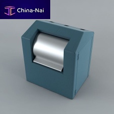 Trash can with underground receptacle BELFASTwall-mountedgalvanised steelconcrete