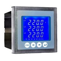Energy meter power meter PMC72 Seriesmultimeterfrequency meterpanel-mount