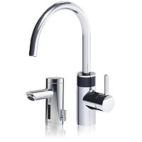 Handbasin mixer tap countertopmechanicalchromed metal
