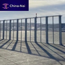 Metal jet blast deflector LIS.V.ACRfor airport