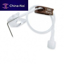Implantable port injection needle Winged Surecan®butterfly