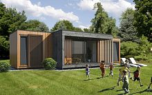 Prefab micro-house EK 017modularcontemporarywooden