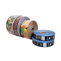 Food packaging film rollprintable