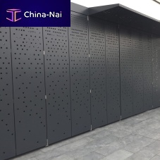 Wall-mounted panel for facadefor exterior fittingscover