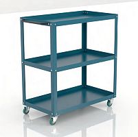 Service cart 139 seriesmetal3 levelsmultipurpose