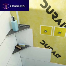 Wall-mounted shelf TIcontemporarystainless steelbathroom