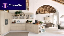 Traditional kitchen AGNESEsolid woodwith handle