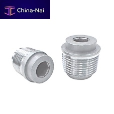 Socket plug PU hexagonalmalestainless steel
