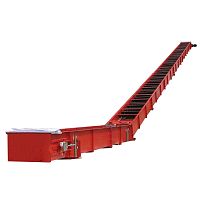 Chain conveyor KKF 800/1000/1200-2K-Uhorizontalinclinedtransport