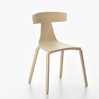 Contemporary chair REMO indoorashplywood