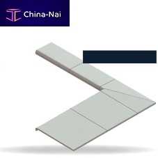 Entrance canopy BESPOKEmetalwith metal coveringflat