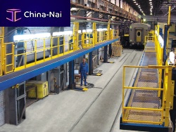 Work platform liftingfor railway vehicleslong-range
