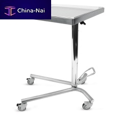 Stainless steel instrument table MAYO-RT