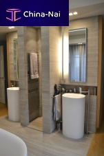 Contemporary bathroom TRADITIONAL STONE : SILK STONEnatural stone