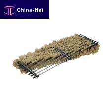 Erosion control geogrid RIVEL SYSTEMfor retaining wallsroadpedestrian green space