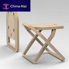 Contemporary stool plywoodplywood basesled base