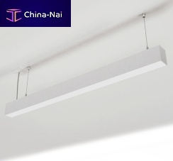Hanging light fixture ORIS PLUS HIGH PERFORMANCE OPALLEDlinearIP40