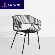 Contemporary chair TRAMEindoorpainted steelpainted steel base