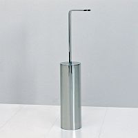 Brass toilet brush TWO chromefloorpolished