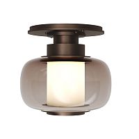 Contemporary ceiling light LUNA A SMALLblown glassLEDhome