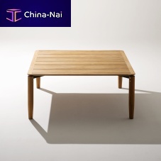 Contemporary dining table LEVANTE 017teakteak basesquare