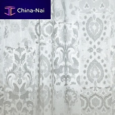 Curtain fabric EDGAR patternedcottonlinen