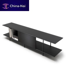 Contemporary sideboard RAILWAYoakwood veneerMDF