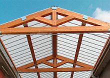 Polycarbonate roofing sheet SUN MODUL®translucentcorrugated