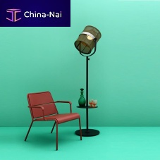 Floor-standing lamp PARIS TRAYaluminumtraditionalwireless