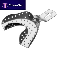 Lower dental impression tray HWL 218-00perforated